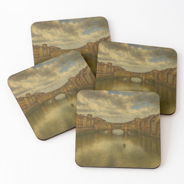 Item preview, Ponte Vecchio Florence | Vintage Travel Art designed and sold by UnsignedTalentCreative.