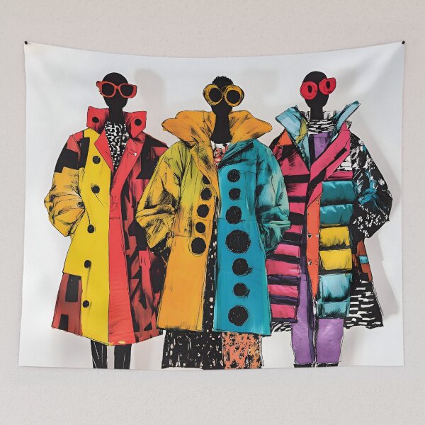 Item preview, Bold Fashion Statement in Oversized Coats- Statement Outerwear designed and sold by !Shirt Stains!.