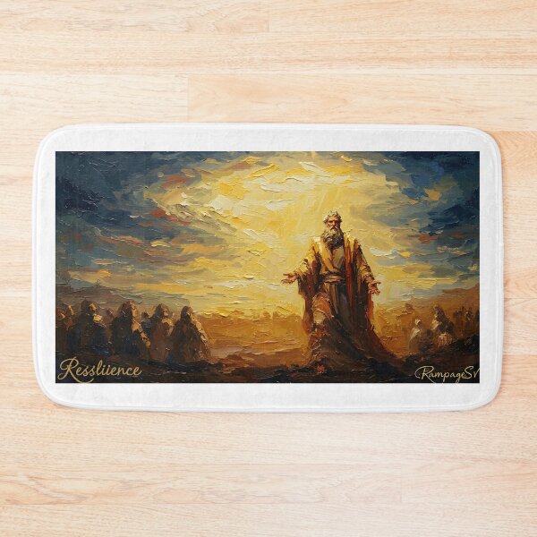 Item preview, Moses brush stroke style wall painting designed and sold by RampageSv.