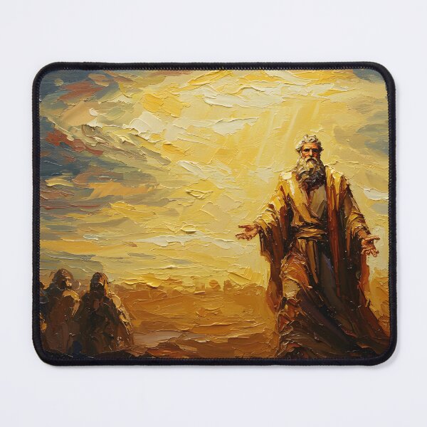 Item preview, Moses brush stroke style wall painting designed and sold by RampageSv.
