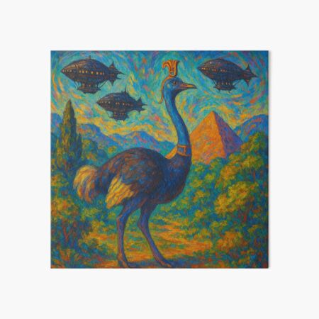 Item preview, The Sacred Ostrich of Anuket designed and sold by VidyoeDesigns67.