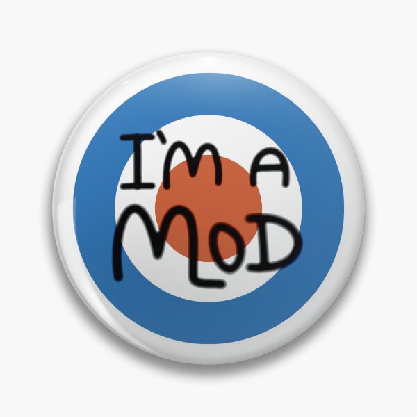 Item preview, I'm a Mod – Mod Target Logo Style Design designed and sold by Rodney's Marketplace.