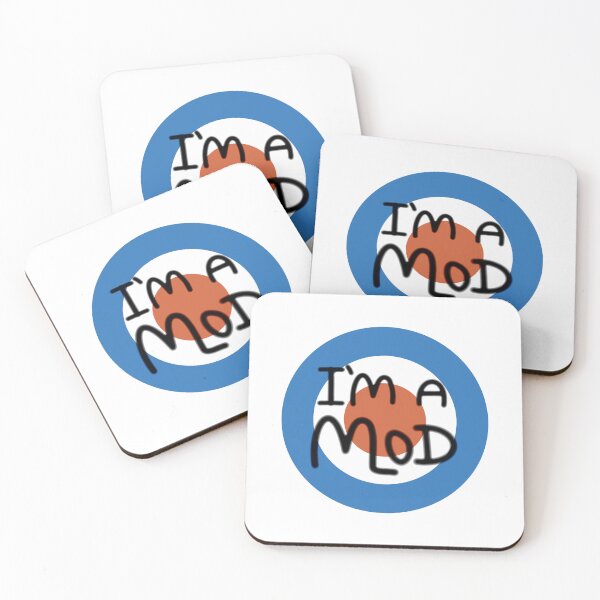 Item preview, I'm a Mod – Mod Target Logo Style Design designed and sold by Rodney's Marketplace.