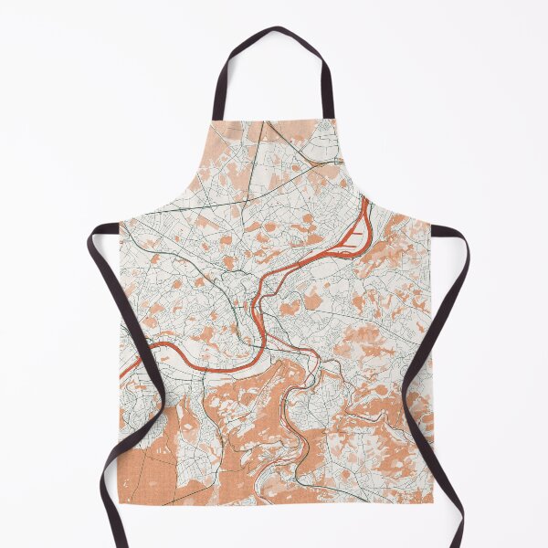 Item preview, Liege City Map of Belgium  - Bohemian designed and sold by deMAP.