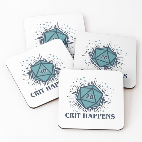 Item preview, Crit Happens designed and sold by Side Quest Supplies.