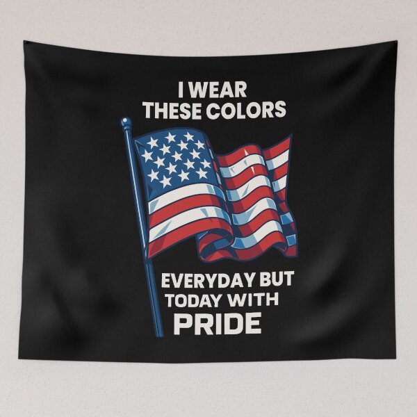 Item preview, 4th Of July Wear These Colors Everyday Pride designed and sold by LuminOrb.