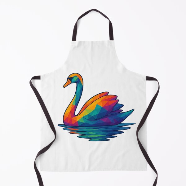 Item preview, Swan (full-body on water) designed and sold by TheWonkyEaselCo.
