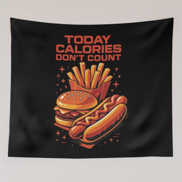 Item preview, Today Calories Don't Count 4th Of July designed and sold by LuminOrb.