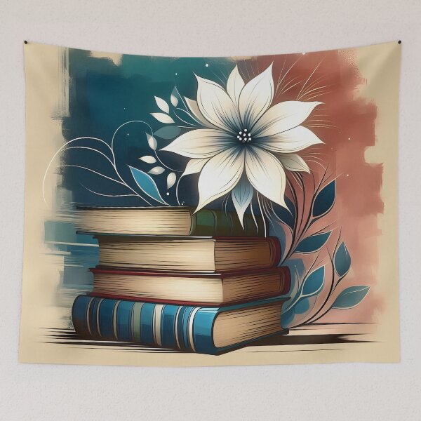 Item preview, Floral Books designed and sold by GraphicsClub.