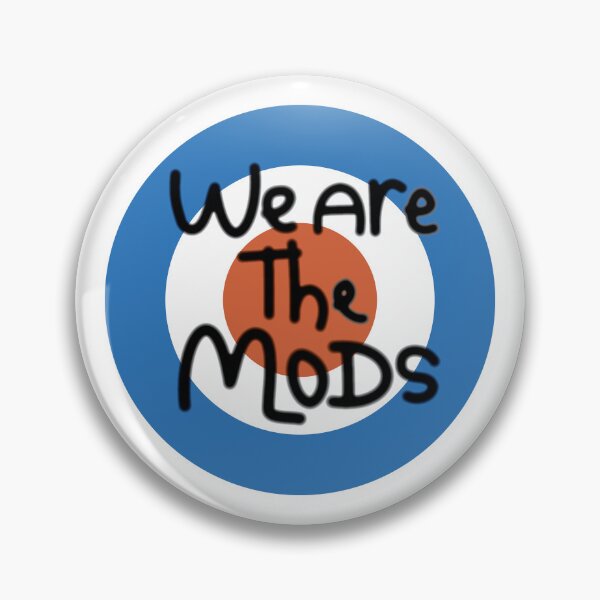 Item preview, We Are the Mods – Target Logo Style Design designed and sold by Rodney's Marketplace.