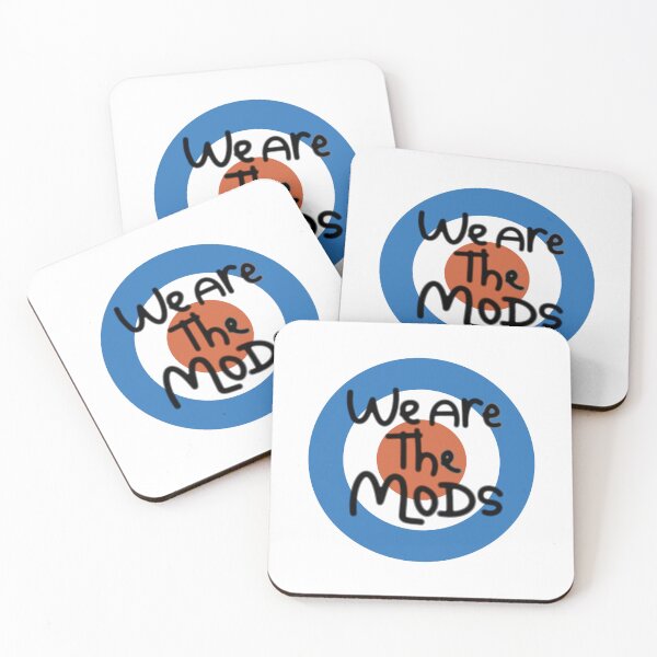 Item preview, We Are the Mods – Target Logo Style Design designed and sold by Rodney's Marketplace.