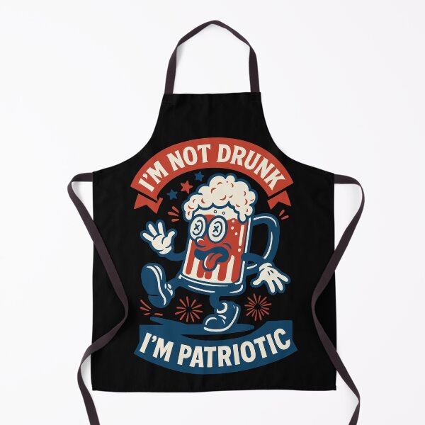 Item preview, 4th Of July I'm Not Drunk I'm Patriotic designed and sold by LuminOrb.