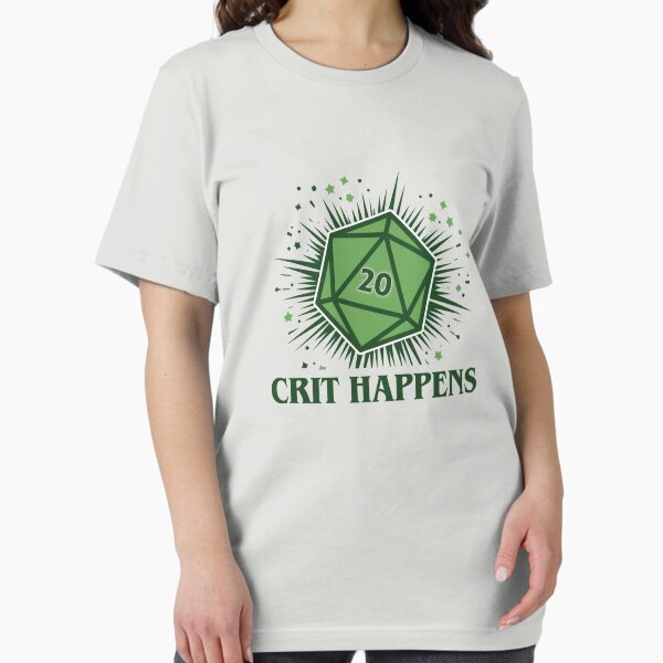Item preview, Crit Happens (green) designed and sold by SteveesArt.