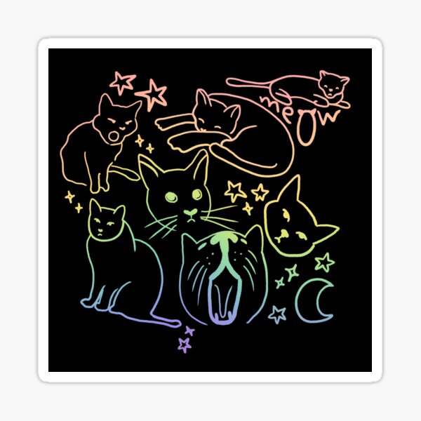 Aperçu de l'œuvre arc-en-ciel de minuit créée et vendue par hannahrose143.