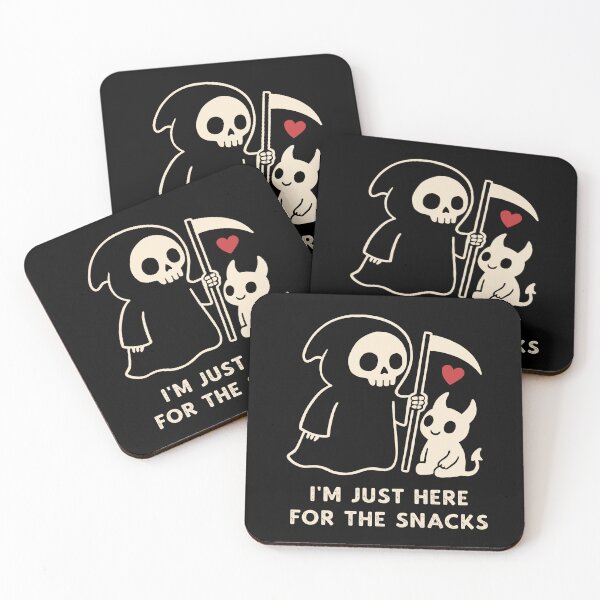Item preview, I'm Just Here for the Snacks designed and sold by Mrs-Awful.