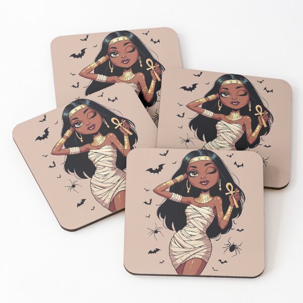 Item preview,  Mummy Girl Ancient Egyptian Queen Halloween design designed and sold by Vintage Designs +.