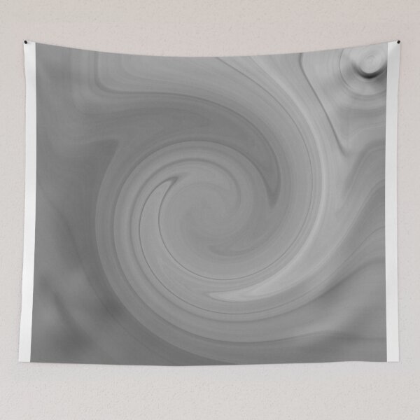 Item preview, gray tones in abstract shape with curves designed and sold by felipequeiroz.