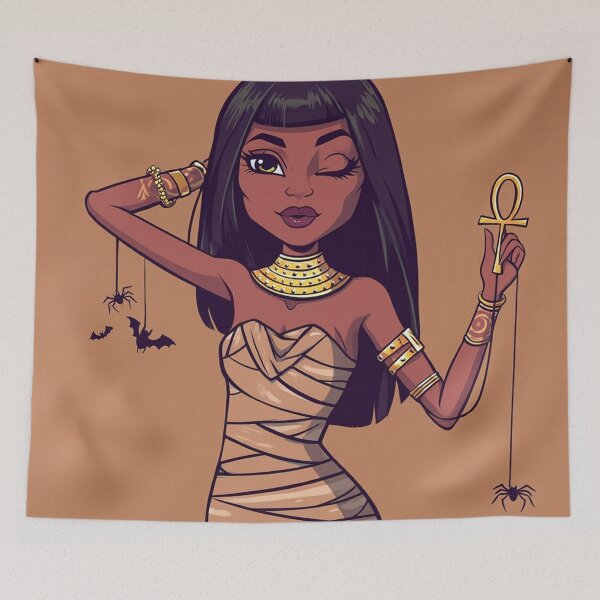 Item preview, Mummy Girl Ancient Egyptian Queen Halloween design designed and sold by Vintage Designs +.