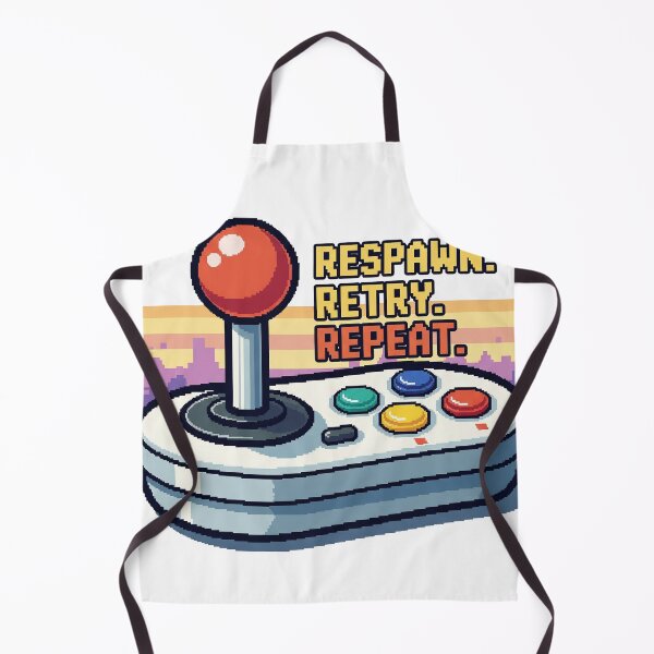 Item preview, Retro Pixel Art Gamer Quote designed and sold by Redbubble RK.