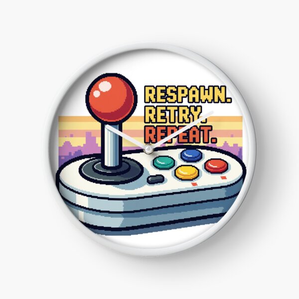 Item preview, Retro Pixel Art Gamer Quote designed and sold by Redbubble RK.