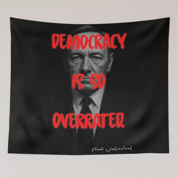 Item preview, Frank Underwood Power Quote Poster designed and sold by Enea Kelo.