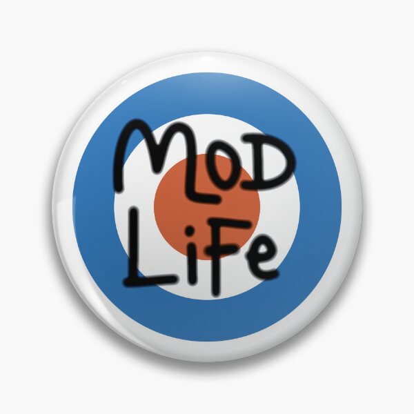 Item preview, Mod Life – Retro Mod Target Logo Style Design designed and sold by Rodney's Marketplace.