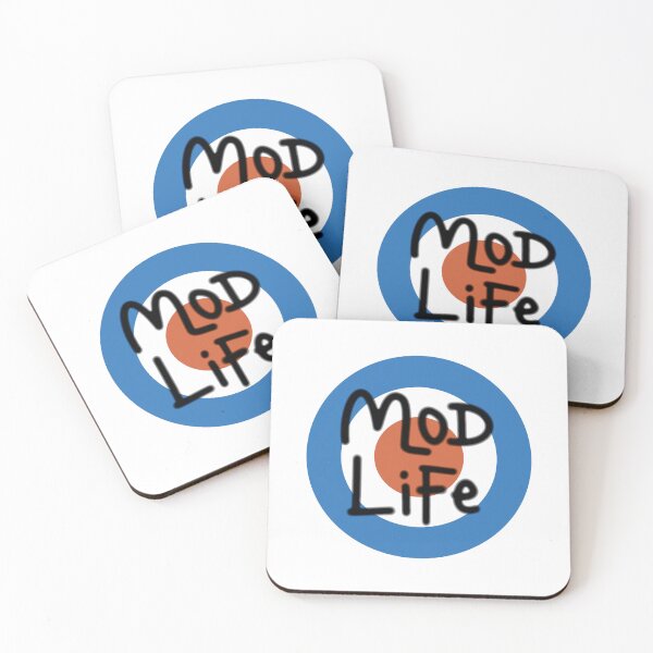 Item preview, Mod Life – Retro Mod Target Logo Style Design designed and sold by Rodney's Marketplace.