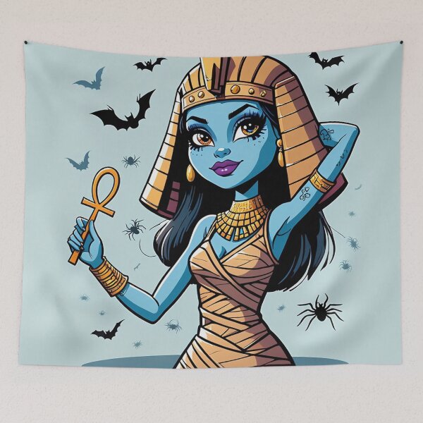 Item preview, Mummy Girl Ancient Egyptian Queen Halloween design designed and sold by Vintage Designs +.
