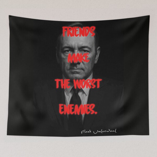 Item preview, Frank Underwood Power Quote Poster designed and sold by Enea Kelo.