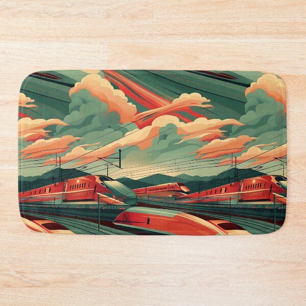 Item preview, It's Shinkansen Time designed and sold by KaitoJapanDesign.