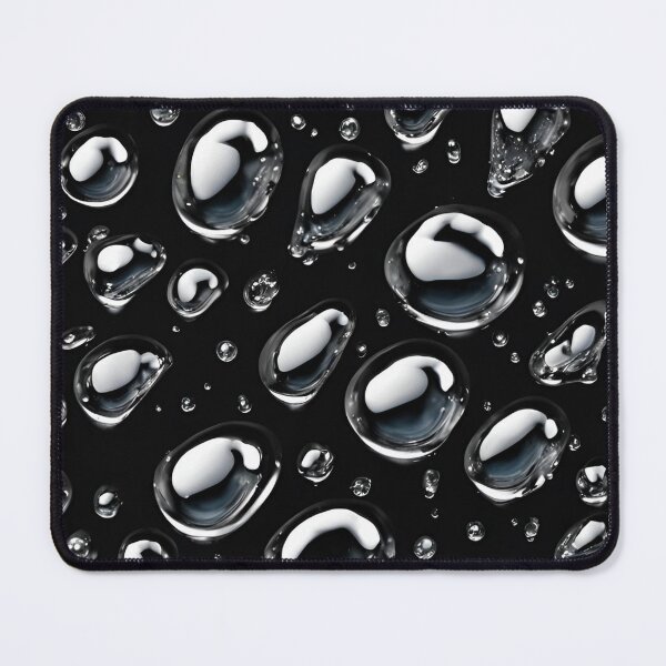 Item preview,  Black  texture, rain, black spatial water drops, drops texture,  black stone, drops pattern, Rain water designed and sold by KolorellaS.