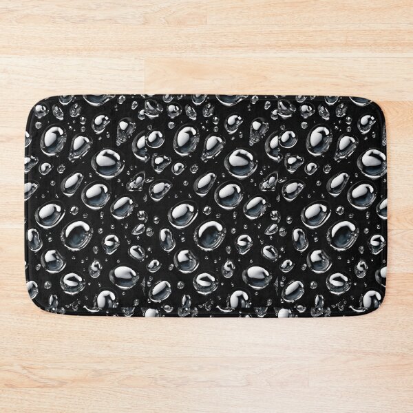 Item preview,  Black  texture, rain, black spatial water drops, drops texture,  black stone, drops pattern, Rain water designed and sold by KolorellaS.