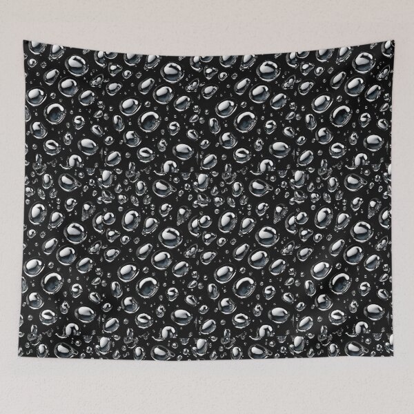 Item preview,  Black  texture, rain, black spatial water drops, drops texture,  black stone, drops pattern, Rain water designed and sold by KolorellaS.