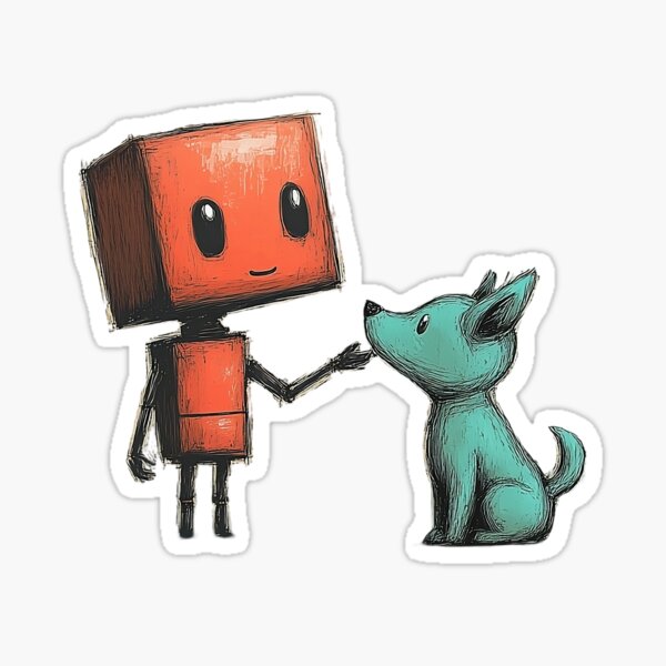 Item preview, Robot's Best Friend designed and sold by HAVOKWEAR.