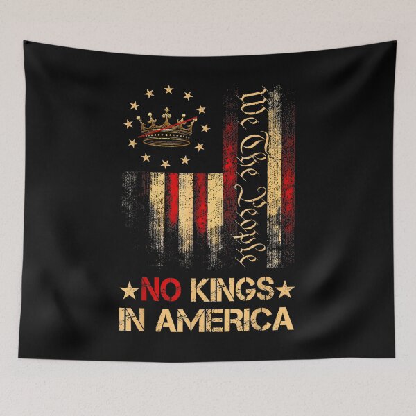 Item preview, Patriotic Pro-Democracy Protest June 14 No Kings In America designed and sold by Span-Le.