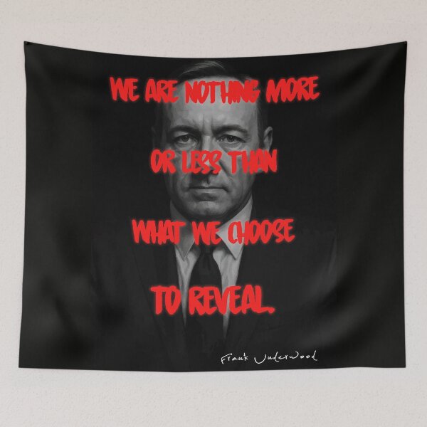 Item preview, Frank Underwood Power Quote Poster designed and sold by Enea Kelo.
