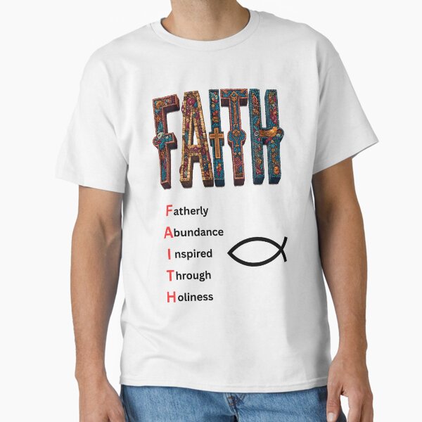 Item preview, FAITH - White designed and sold by Conceive-Create.