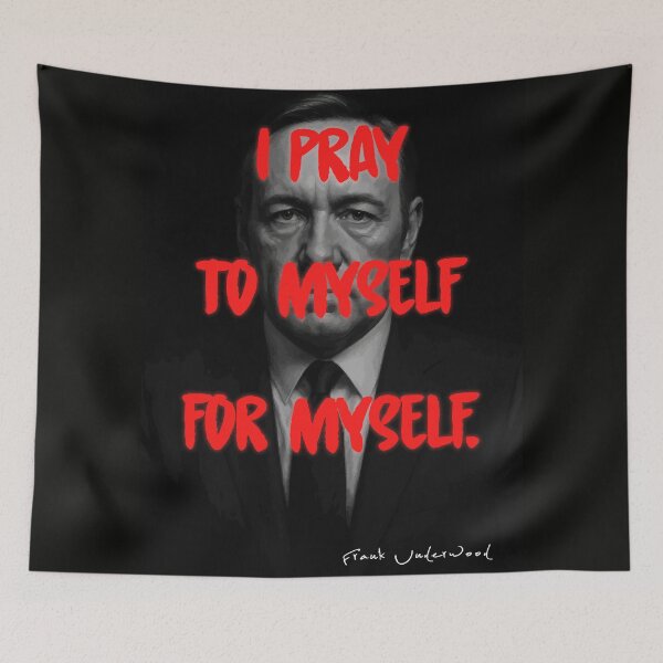 Item preview, Frank Underwood Power Quote Poster designed and sold by Enea Kelo.