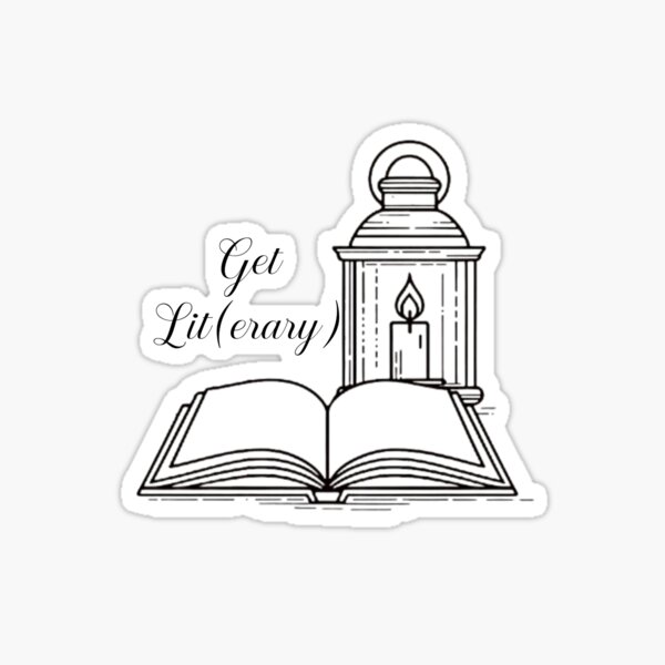 Item preview, Get Lit(erary) designed and sold by FrontPorchTs.