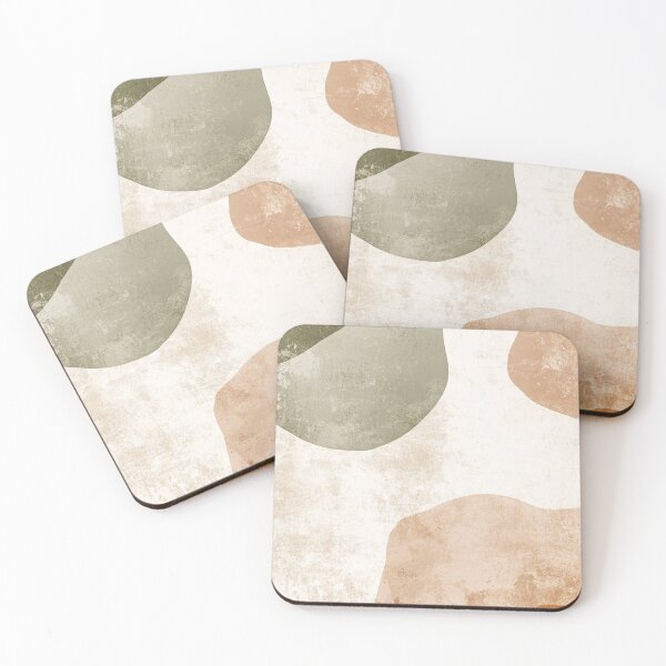 Item preview, Earthwashed Forms – Neutral Organic Abstract with Grunge Texture designed and sold by GASCE Studio.
