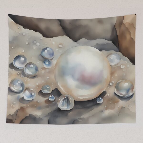 Item preview, Pearls and Waterdrops designed and sold by CalmnessbyChoice.