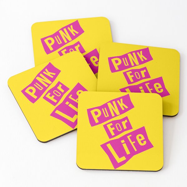 Item preview, Punk for Life – Bold Cutout-Style Punk Typography Design designed and sold by Rodney's Marketplace.