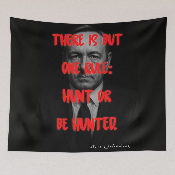 Item preview, Frank Underwood Power Quote Poster designed and sold by Enea Kelo.