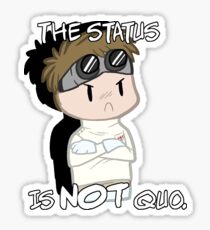 Dr. Horrible: Status Quo Sticker