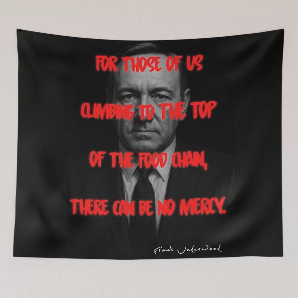 Item preview, Frank Underwood Power Quote Poster designed and sold by Enea Kelo.