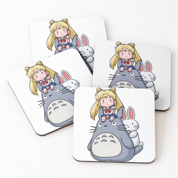 Item preview, Sailor Moon and Totoro: Forest Friends designed and sold by pastel.moonwave.