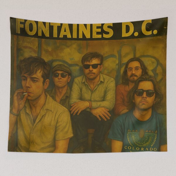 Item preview, Fontaines D.C. Detective Novel designed and sold by Wanderdreaming.