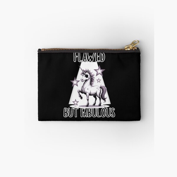 Item preview, Flawed But Fabulous | Unicorn With Eye Patch designed and sold by suescircus.