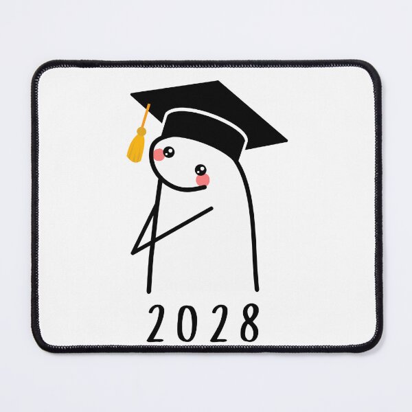 Item preview, Graduation pose doodle 2028 designed and sold by QUOT-s.