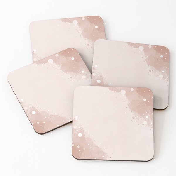 Item preview, Soft Mocha Frame – Minimal Watercolor Splash Background designed and sold by GASCE Studio.